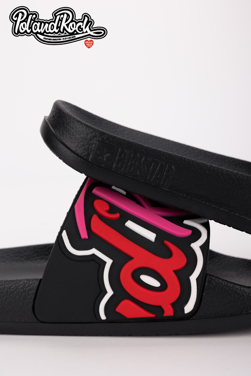 Sandále Pol'and'Rock Festival X Big Star SS174508 Čierne