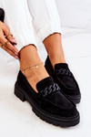 La.fi Suede Shoes La.fi Black Sapphira