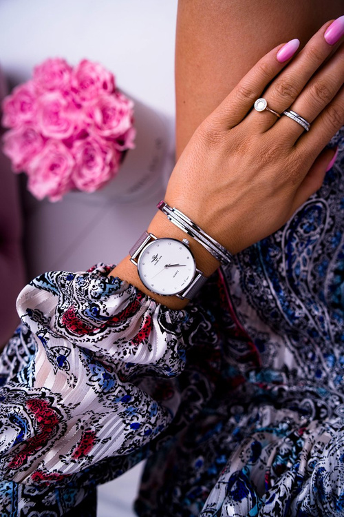 Dámské Hodinky Michael John stříbrné Dimaha