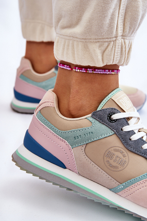 Dámsky pamäťový penový systém Big Star LL274347 multikolor