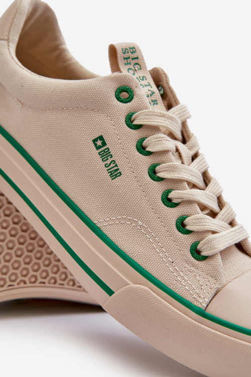 Mužské nízké tenisky Big Star NN174006 Bežové