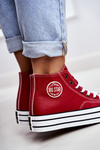 Dámska veľká hviezda Red GG274014 tenisky