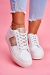 Dámske športové topánky biele pokračujte