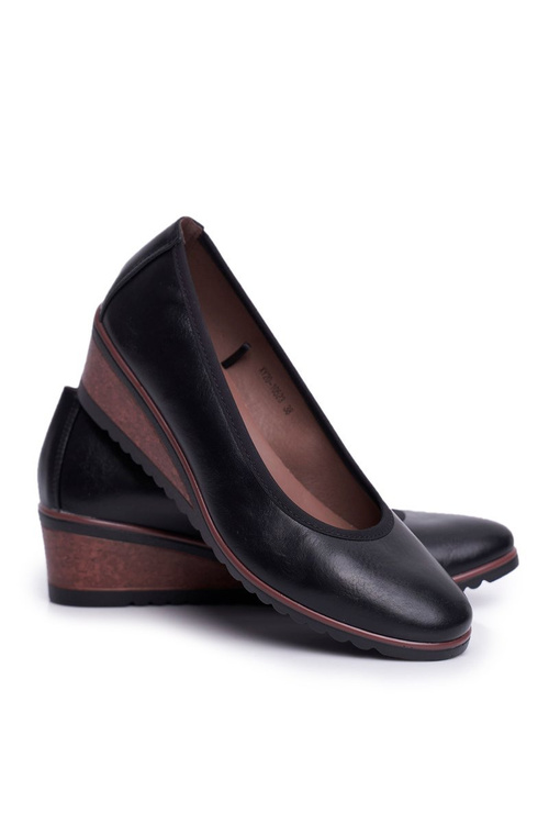 Dámské Polbotky na Klínku černé Belli