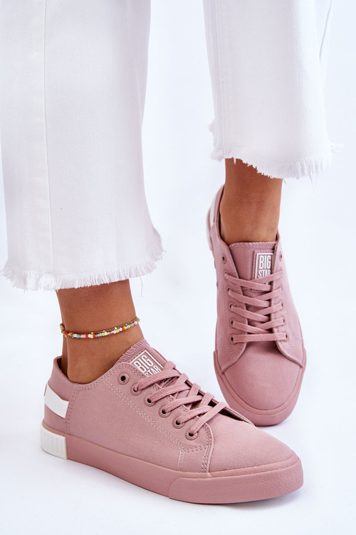 Dámske nízke tenisky Big Star LL274040 Pink