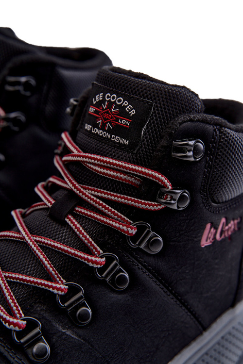 Pánské teplé trekové boty Lee Cooper LCJ-22-31-1451 Černe