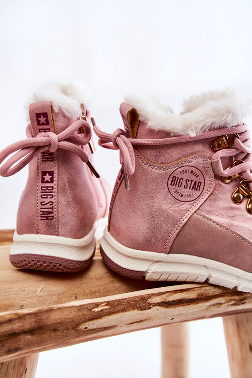 Izolované topánky pre deti pre ružový posúvač veľkej hviezdy KK374177
