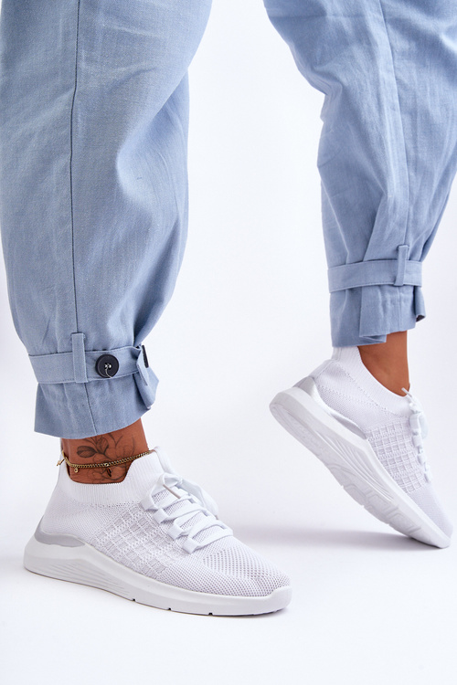 Klasické Dámské Sportovní Boty Bílé Nikilla