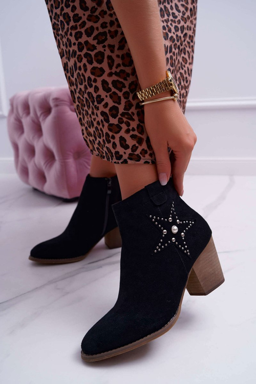 Dámské Kotníkové Boty černé Cowber