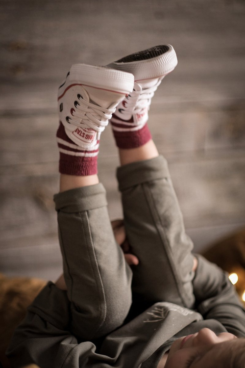 Dětské Klasické Tenisky Nízké BIG STAR HH374089 Bile