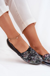 Kožené Baletky Se Vzorem Maciejka T1930-39 Černé
