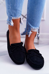 Dámské Mokasíny Černé Espanto