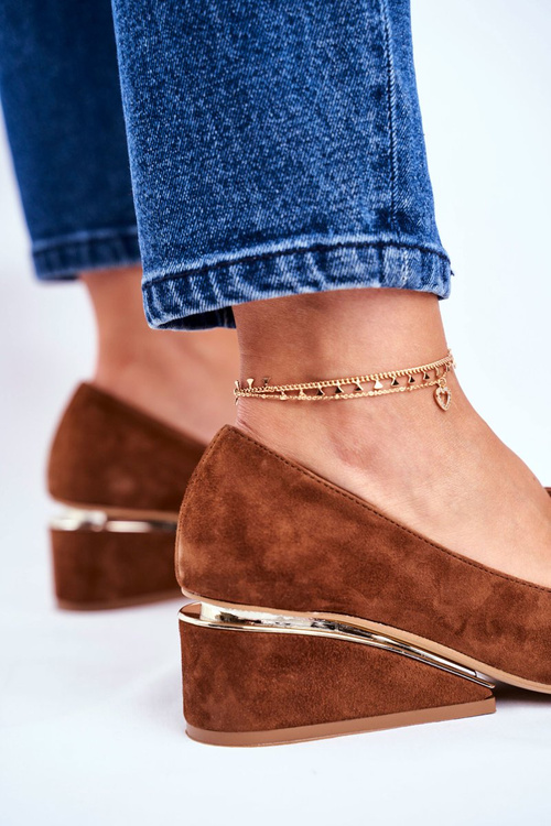 Dámské Polobotky Exquisite Hnedé 1205