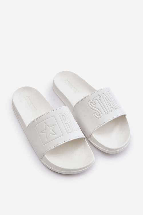 Pěnové Dámske Pantofle Big Star OO274042 Biele