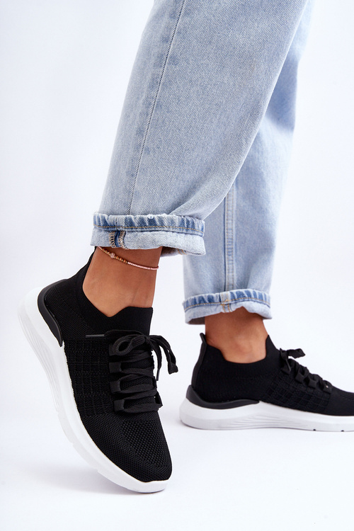 Klasické dámske čierne športové topánky Nikilla