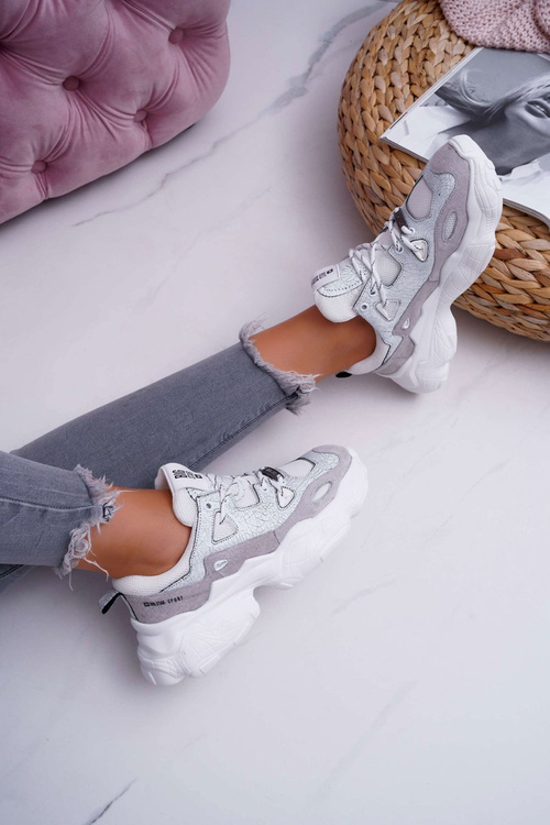 Dámske športové topánky Veľká hviezda od Daniela Lopeza Białe FF274430