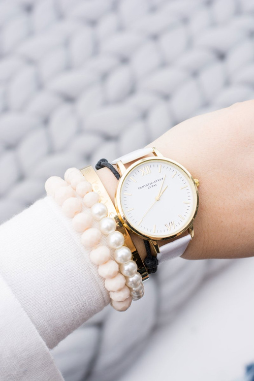 Ladies' Stylish Classic White Watch