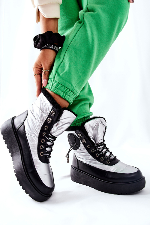 Dámské Sněhule Stříbrne Kennilis