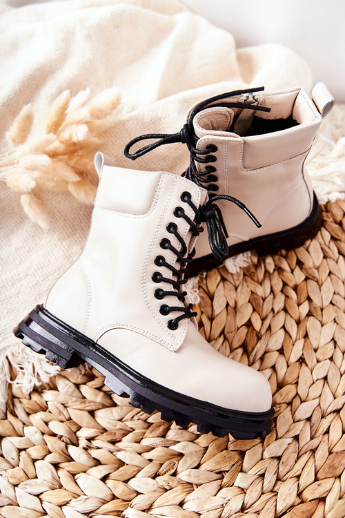 Klasické detské topánky pre béžu Clarika