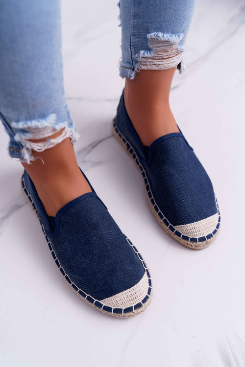 Dámské Espadrilky Cross Jeans tmavě modré DD2R4108
