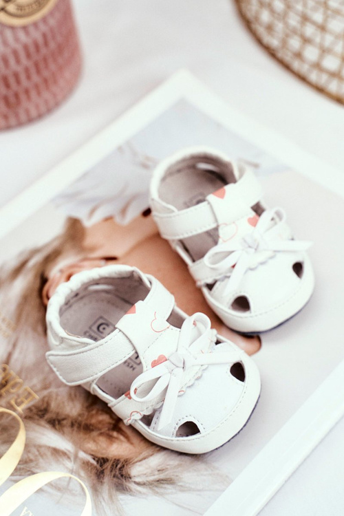 Dětské Sandály pro Dívky bílé Maentra