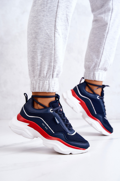 Dámske športové topánky Veľká hviezda JJ274A117 NAVY BLUE