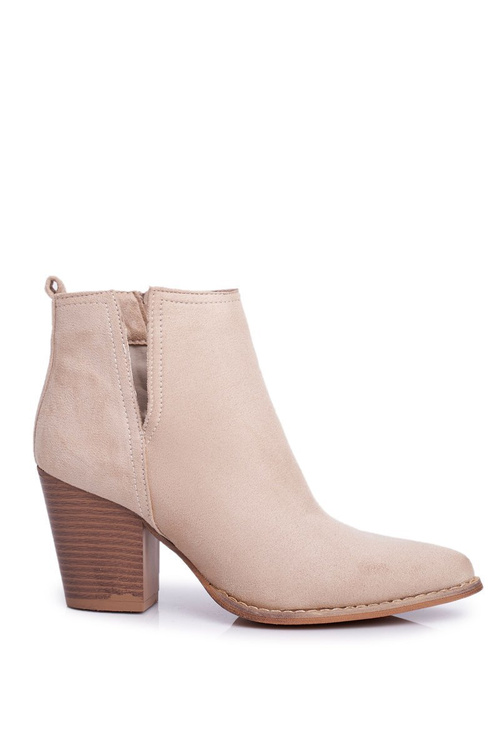 Dámské Kotníkové Boty Na Podpatku Elaine