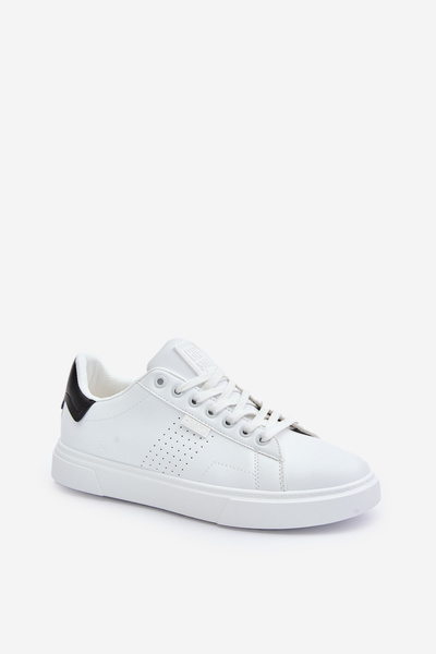 Pánske Sneakers Z Eko Kože Big Star OO174115 Biele