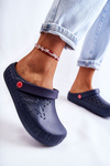 Ľahká Kroksy veľká hviezda Kroksy II275002 NAVY BLUE PLIPPERS