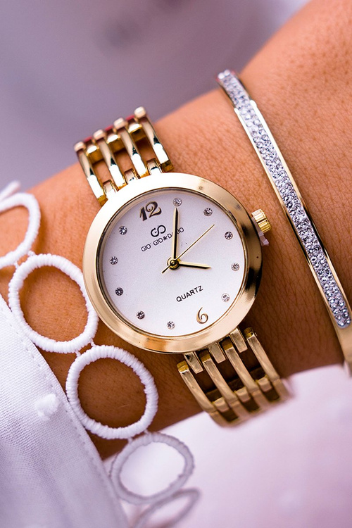 Dámske hodinky Giorgio a Dario Golden Fargin