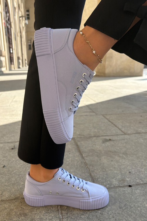 Dámske Textilné Tenisky Big Star RR274406 Fialové