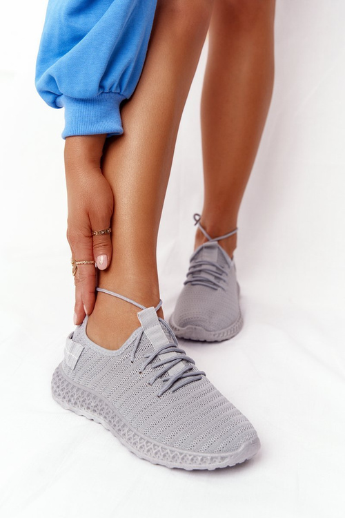 Dámska sklzná šedá do športovej obuvi