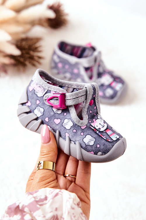 Befado Papcie Shoes Kitty 110p326 Gray