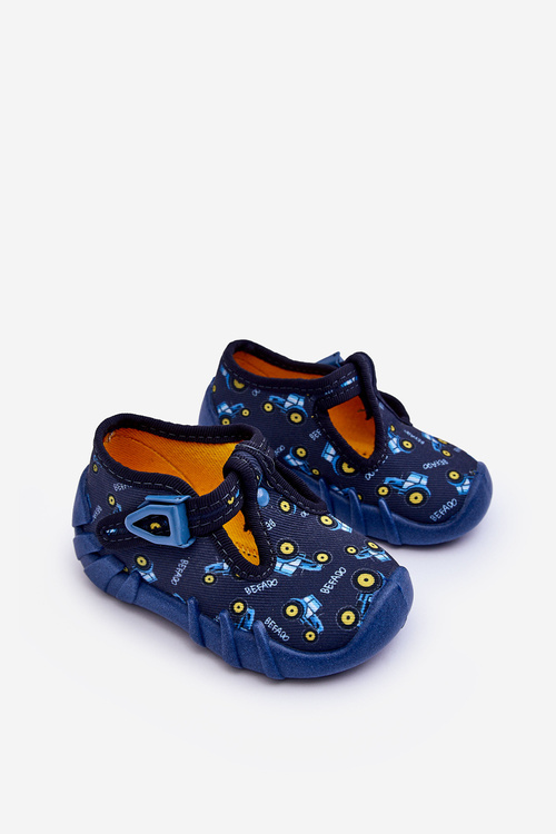 Befado Papci Shoes Boys 110p477 Navy modrá