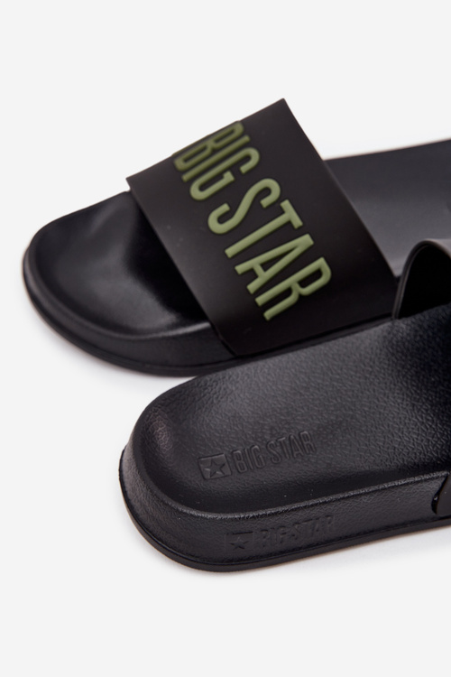 Pánské Pantofle Big Star SS174359 Černé