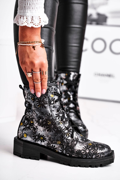 Dámské Kotníkové Boty Kožené Maciejka 04869-38