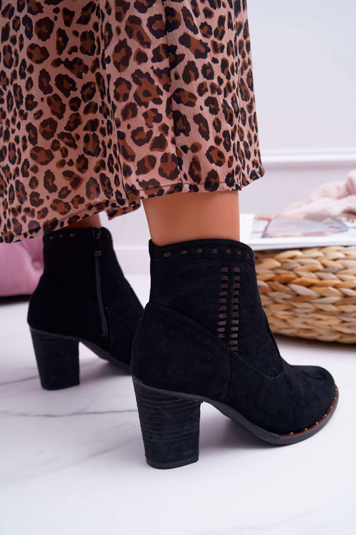 Ženské topánky na čiernom Westhema Suede Post