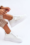 Klasické dámske biele športové topánky Ronesha