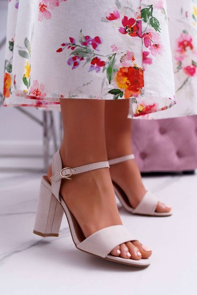 Dámské Sandály semišové béžové Baloo