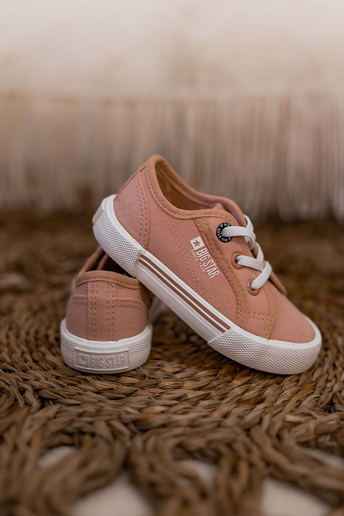 Veľká hviezda JJ374166 Svetlo ružové tenisky