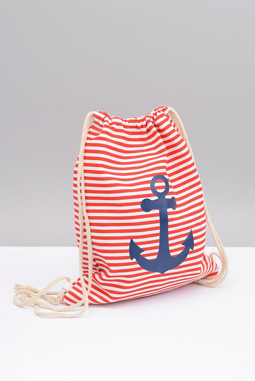 Dámska kabelka Sailor Red Beach Bag