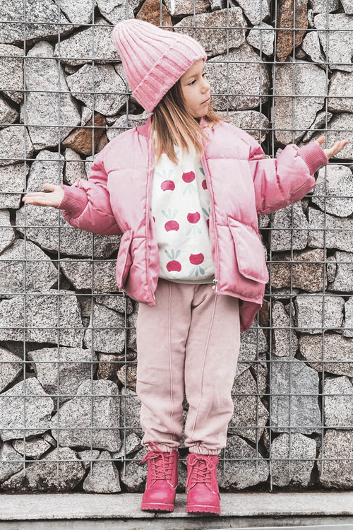 Dětské boty Trappers se zipy fuchsie Dexter