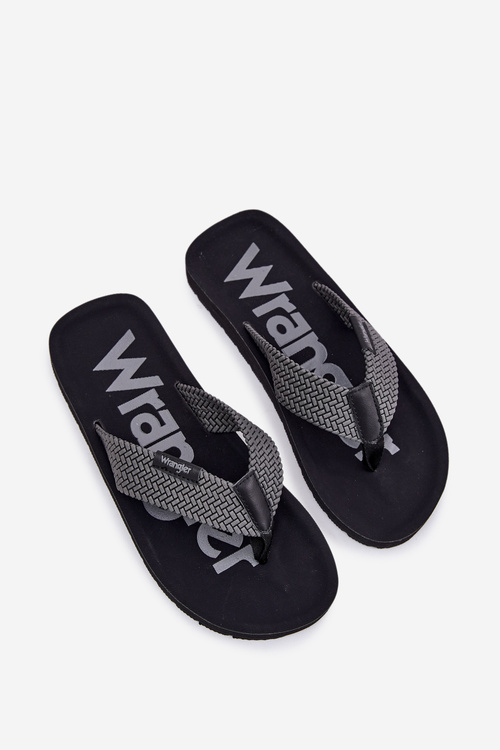 Pánské Japonské Pantofle WRANGLER ZANE FLIPFLOP MEN LOW 20251044.20251044.10E Šedé