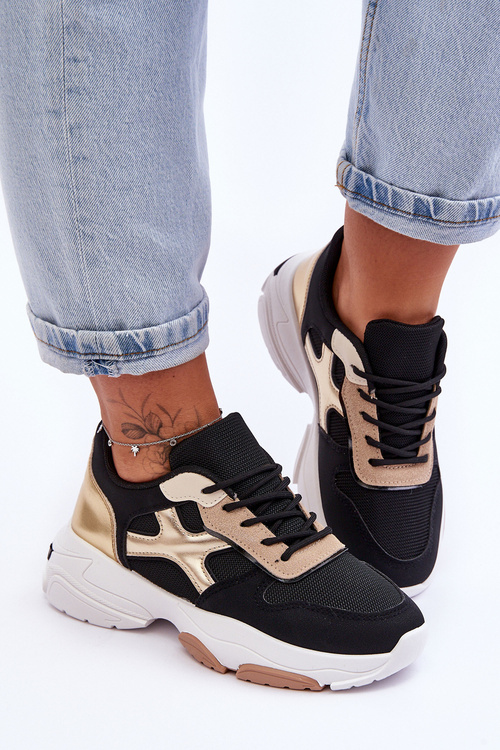 Dámské šněrovací tenisky Černá Cortes