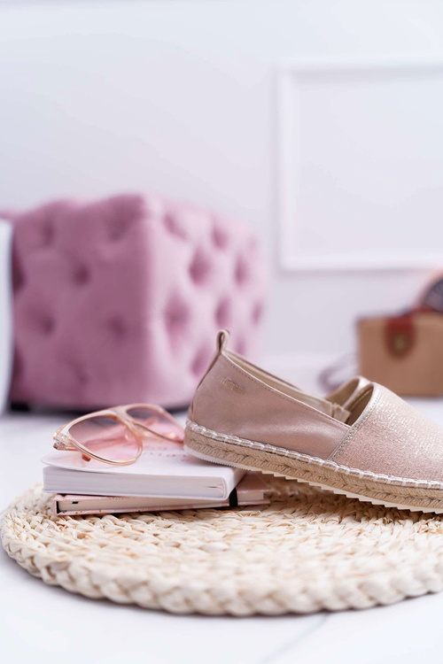Dámska Espadrilles Big Star Braided Bege Sole DD274769