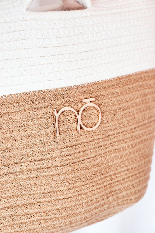 Pletena Kabelka Shopper NOBO XK0130 Béžová