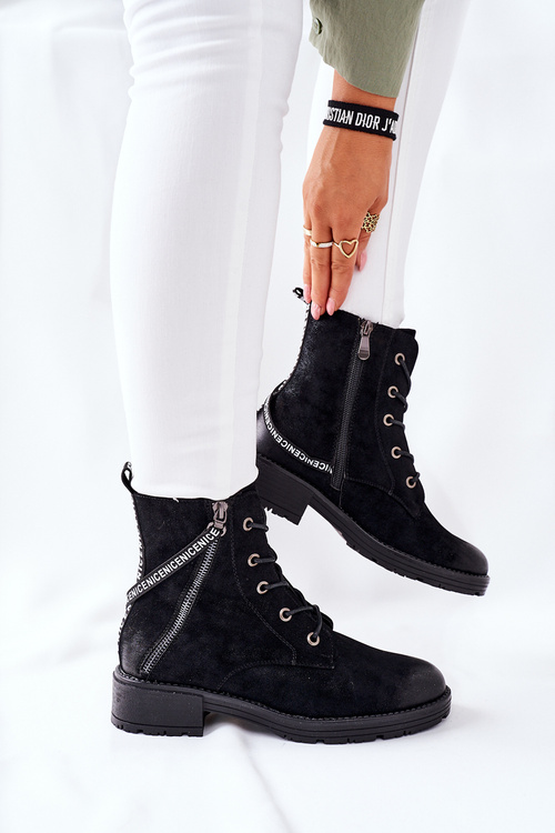 Ženské topánky čierna Goorey