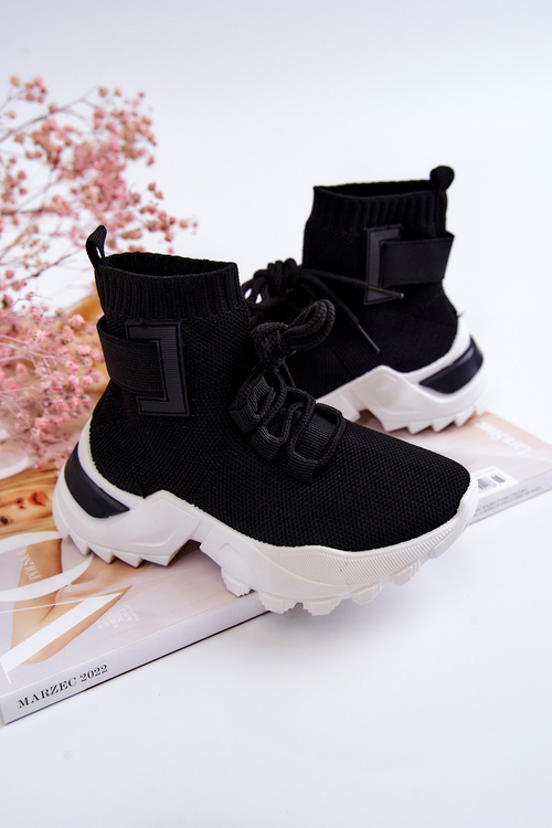 Detské športové topánky High Sock Black Nicke