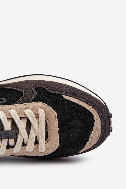 Pánské tenisky s pamětí Memory Foam System Big Star NN174357 Černé