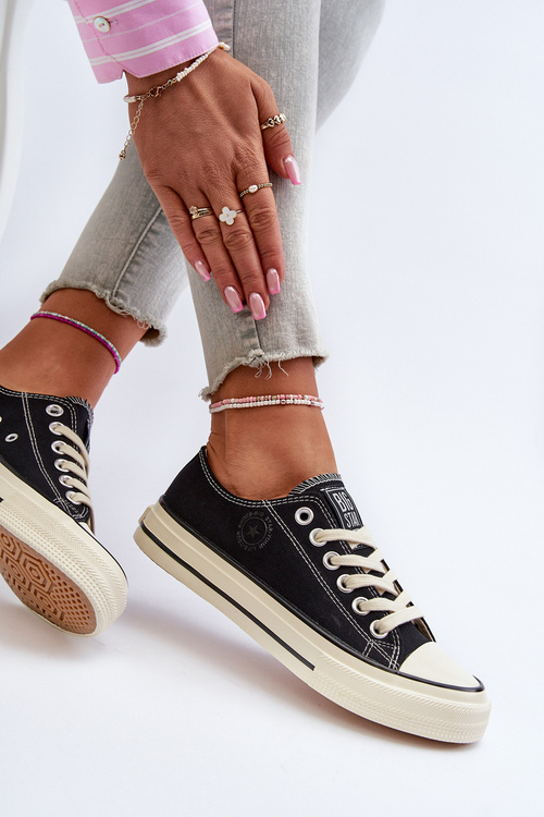 Nízké Dámské Tenisky Big Star NN274269 Černé